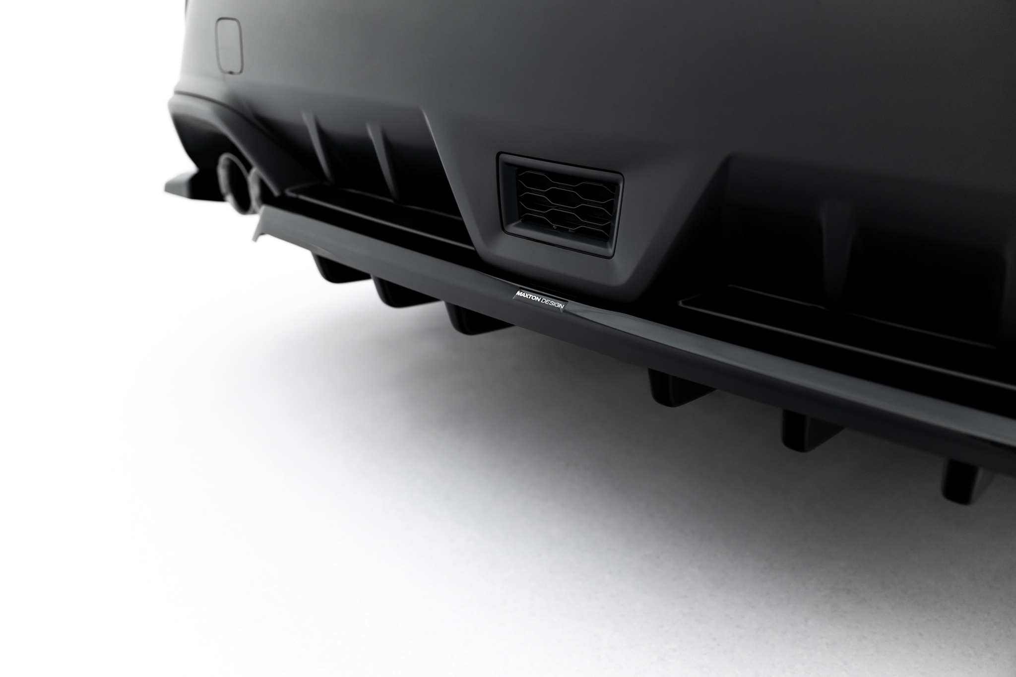 REAR SPLITTER (WITH VERTICAL BARS) SUITABLE FOR SUBARU WRX STI MK2 – MAXTON DESIGN - 5