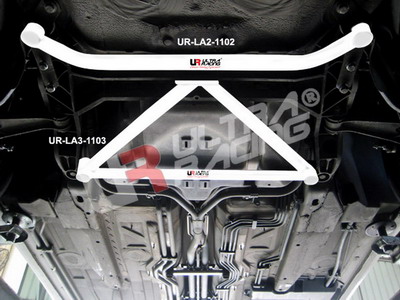 PORSCHE BOXSTER (986) ULTRARACING 4-POINT FRONT H-BRACE