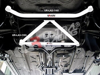 PORSCHE BOXSTER (986) ULTRARACING 4-POINT FRONT H-BRACE