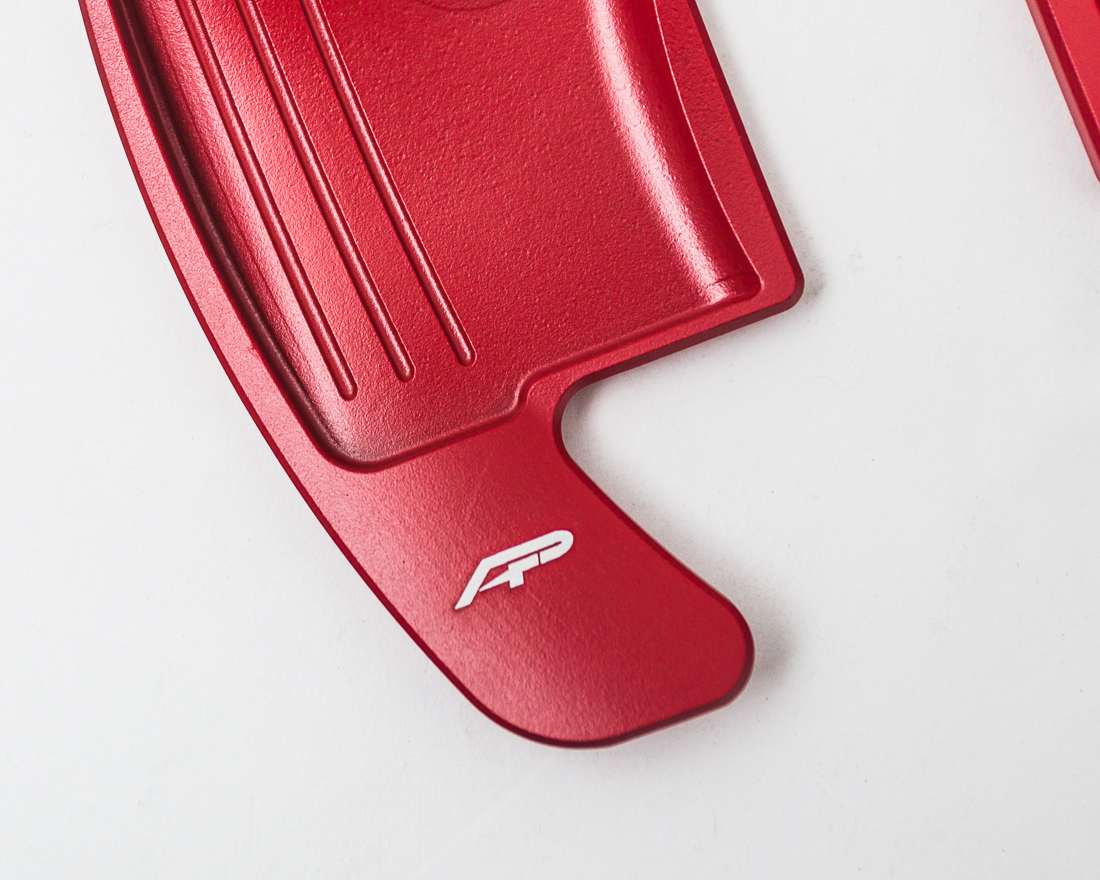 AGENCY POWER PADDEL SHIFTER FÖRLÄNGARE RED FORD MUSTANG ALL 14-17