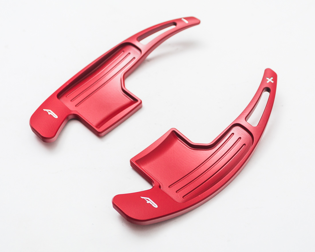 AGENCY POWER PADDEL SHIFTER FÖRLÄNGARE RED FORD MUSTANG ALL 14-17 - 3