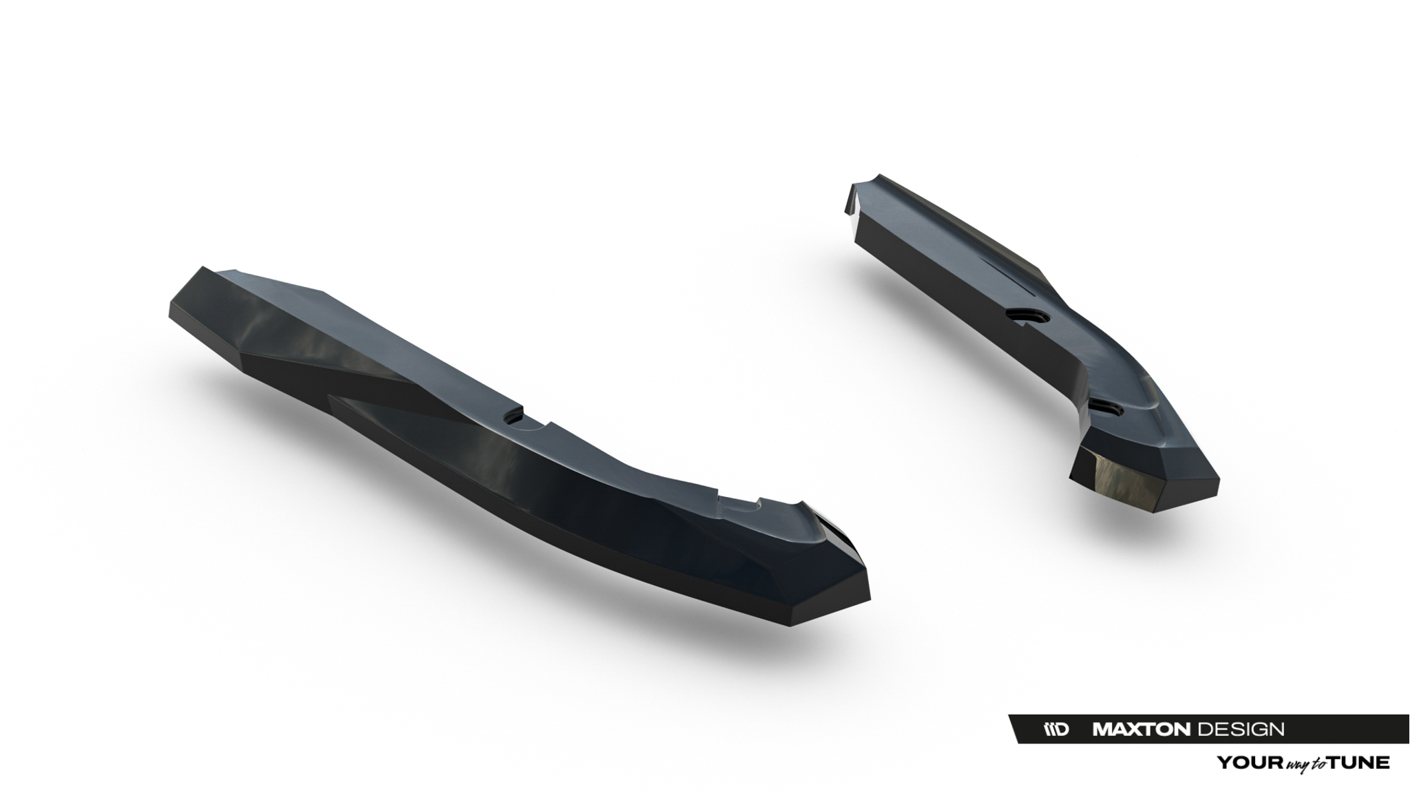 REAR SIDE SPLITTERS SUITABLE FOR SUBARU WRX STI MK2 – MAXTON DESIGN - 5