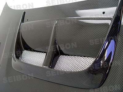 SUBARU IMPREZA WRX 02-03 SEIBON CW CARBON HOOD - 3