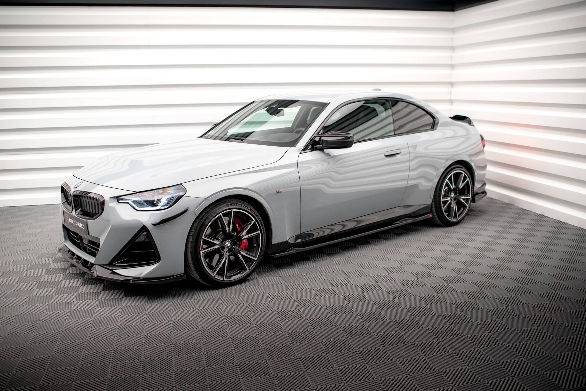 Side Skirts Diffusers V.2 BMW 2 Coupe M-Pack / M240i G42 - 2