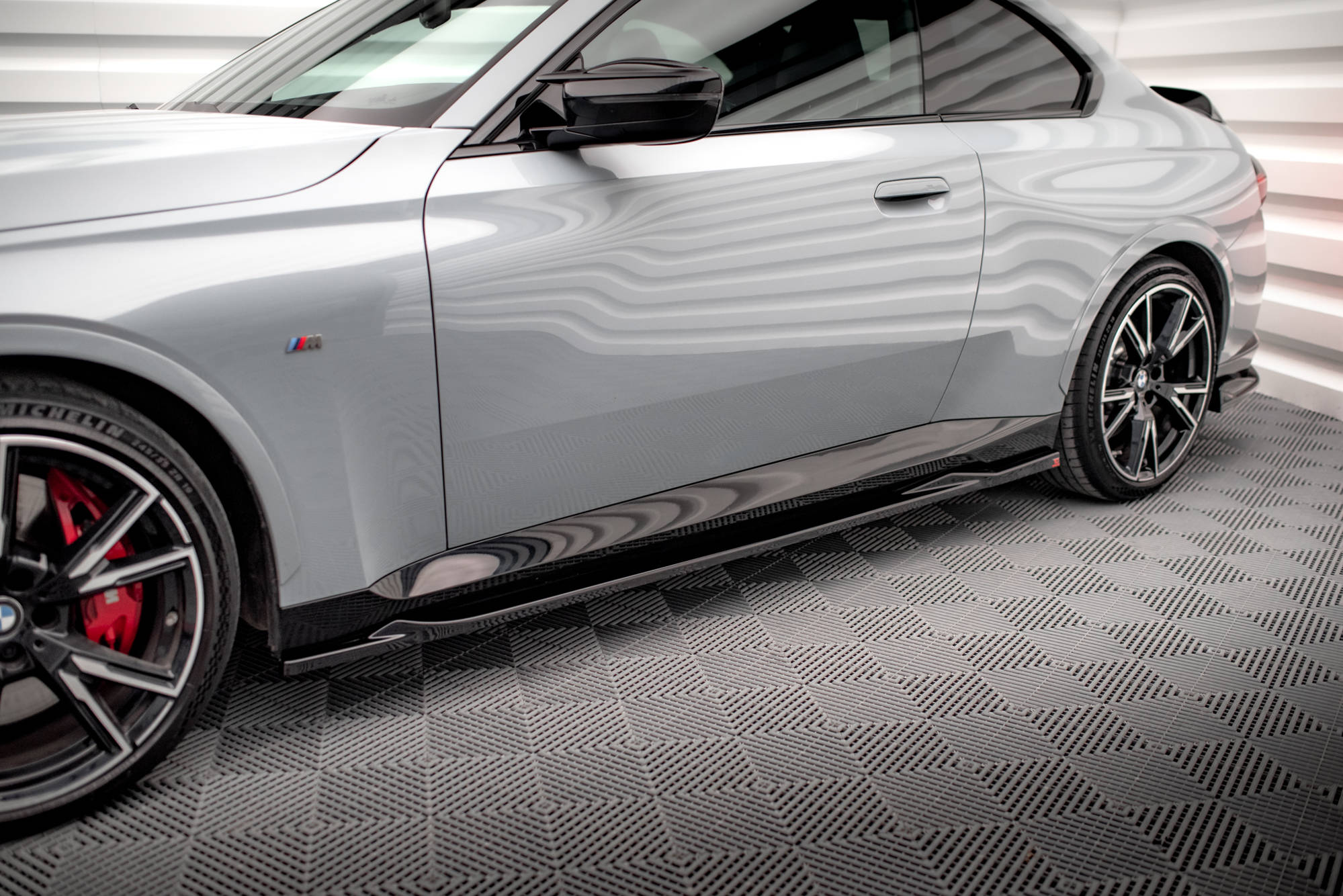 Side Skirts Diffusers V.2 BMW 2 Coupe M-Pack / M240i G42 - 3