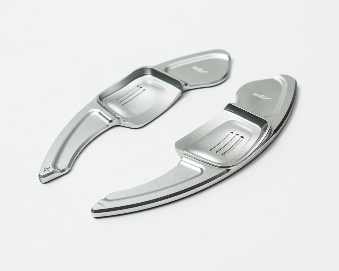 AGENCY POWER PADDEL SHIFTER FÖRLÄNGARE BRIGHT SILVER VOLKSWAGEN GOLF/GTI MK7 2014