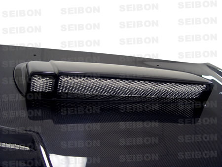 SUBARU IMPREZA WRX 02-03 SEIBON CWII CARBON HOOD - 2