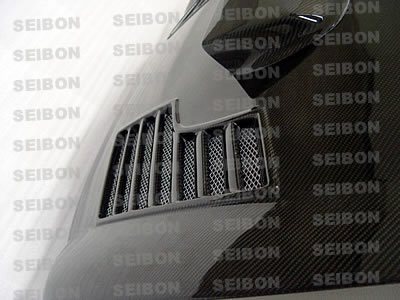 SUBARU IMPREZA WRX 02-03 SEIBON CWII CARBON HOOD - 3
