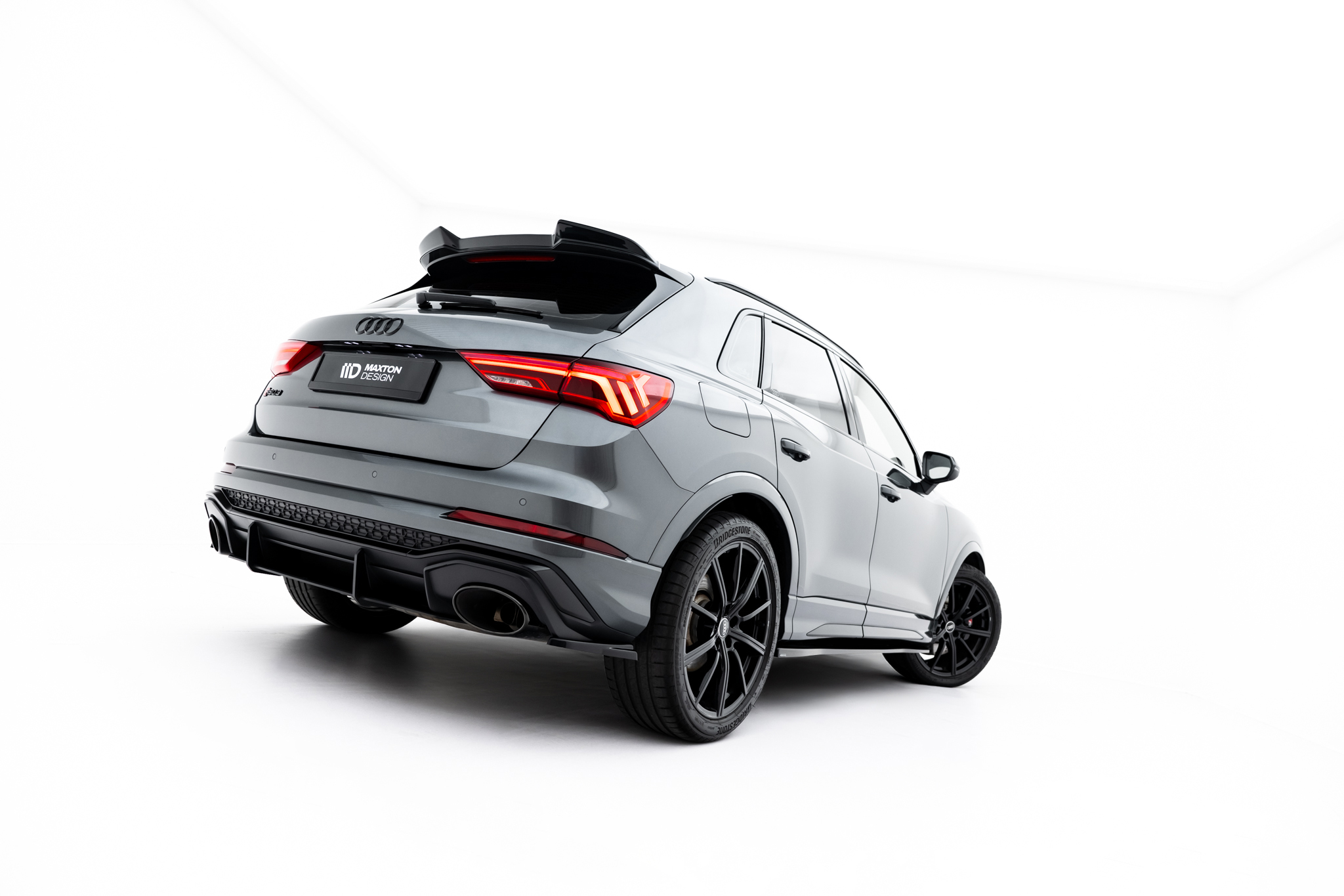 STREET PRO REAR DIFFUSER SUITABLE FOR AUDI RSQ3 SPORTBACK / SUV F3 – MAXTON DESIGN - 4