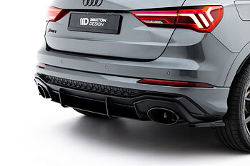 STREET PRO REAR DIFFUSER SUITABLE FOR AUDI RSQ3 SPORTBACK / SUV F3 – MAXTON DESIGN
