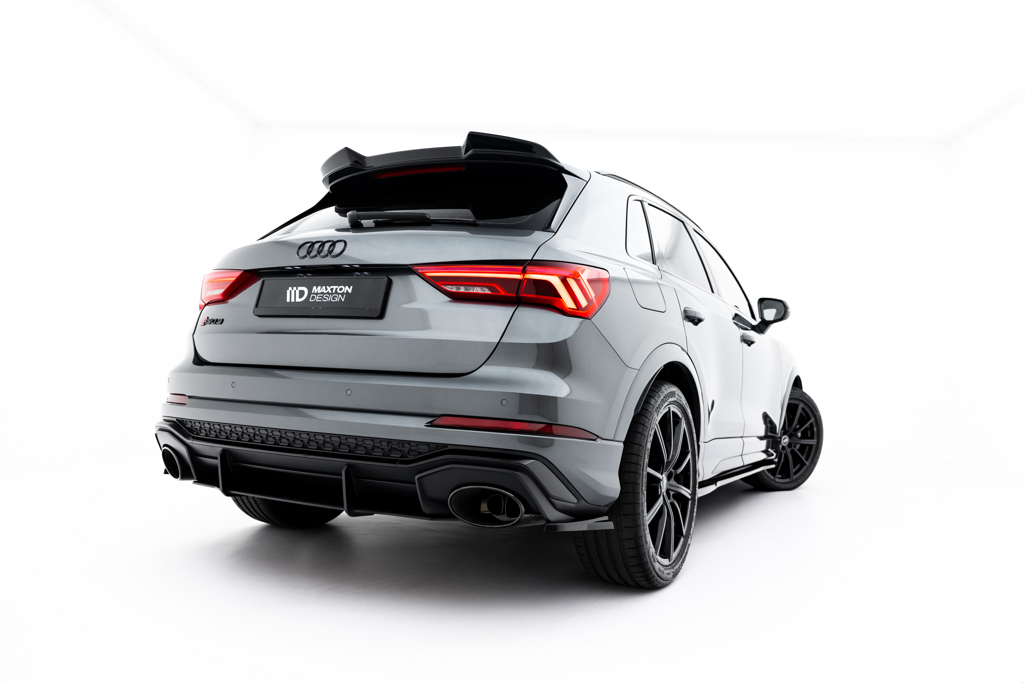 STREET PRO REAR DIFFUSER SUITABLE FOR AUDI RSQ3 SPORTBACK / SUV F3 – MAXTON DESIGN - 6