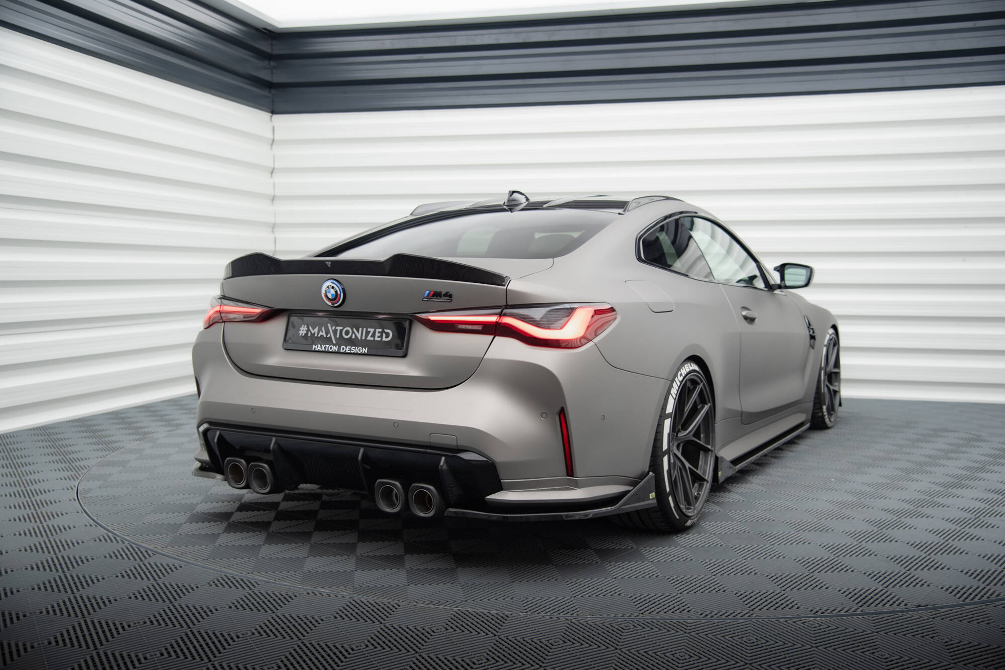 Rear Side Splitters V.3 CSL Look BMW M4 G82 - 3