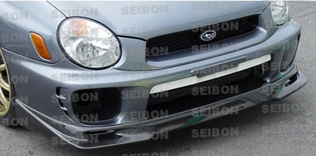 SUBARU IMPREZA WRX 02-03 SEIBON GD CARBON FRONTLIP - 3