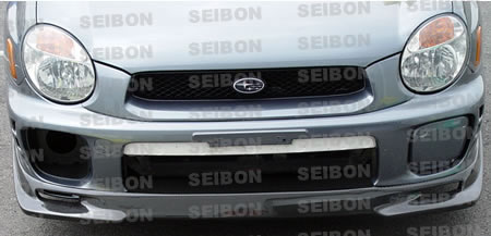 SUBARU IMPREZA WRX 02-03 SEIBON GD CARBON FRONTLIP - 2