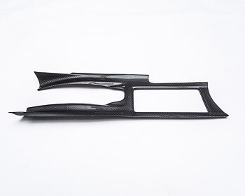 AGENCY POWER GLOSS CARBON FIBER CENTER CONSOLE COVER NISSAN R35 GTR (LHD ONLY) 09-16