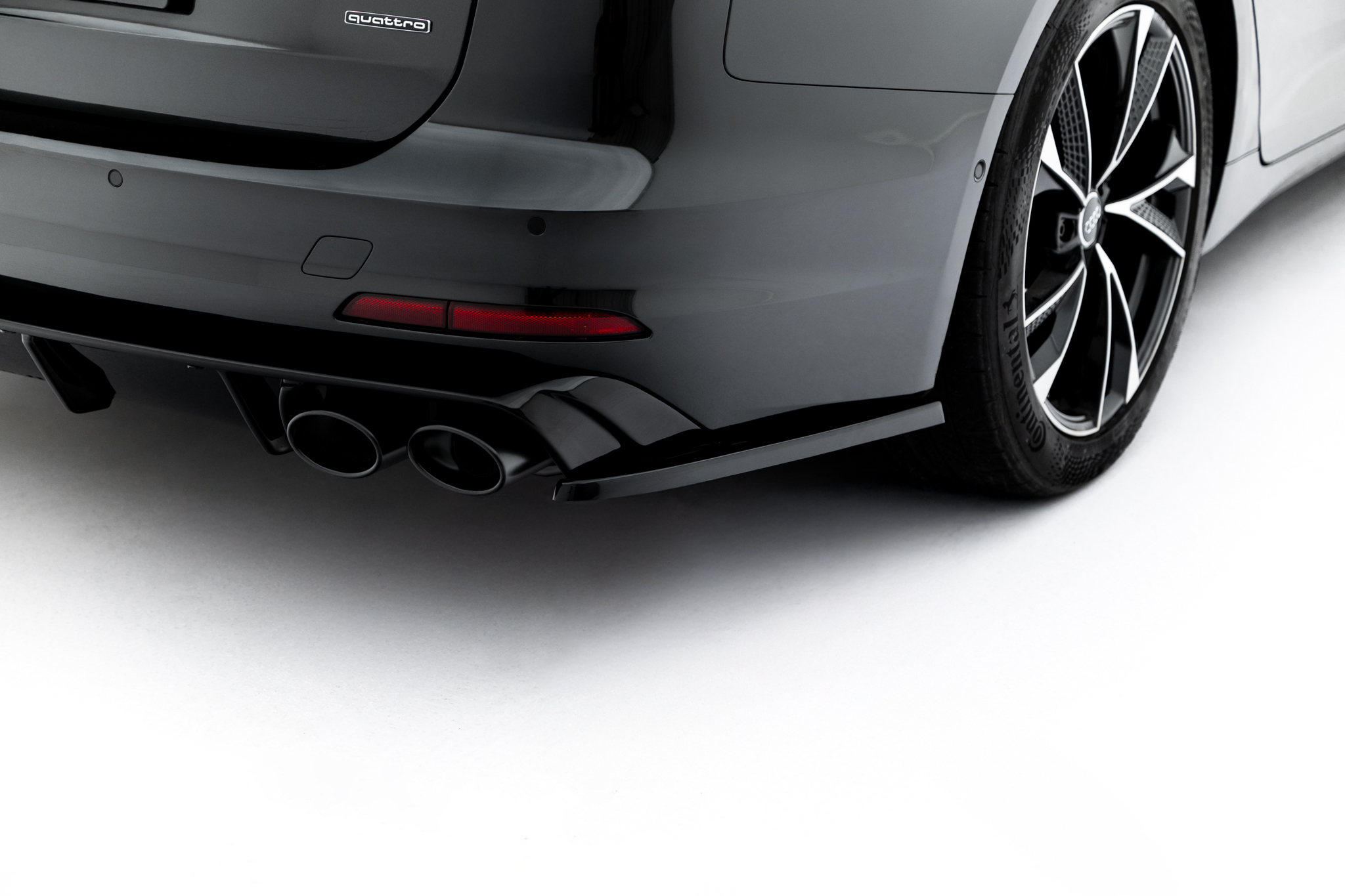 REAR SIDE SPLITTERS SUITABLE FOR AUDI A6 SEDAN / AVANT C8 / C8 FACELIFT – MAXTON DESIGN - 2