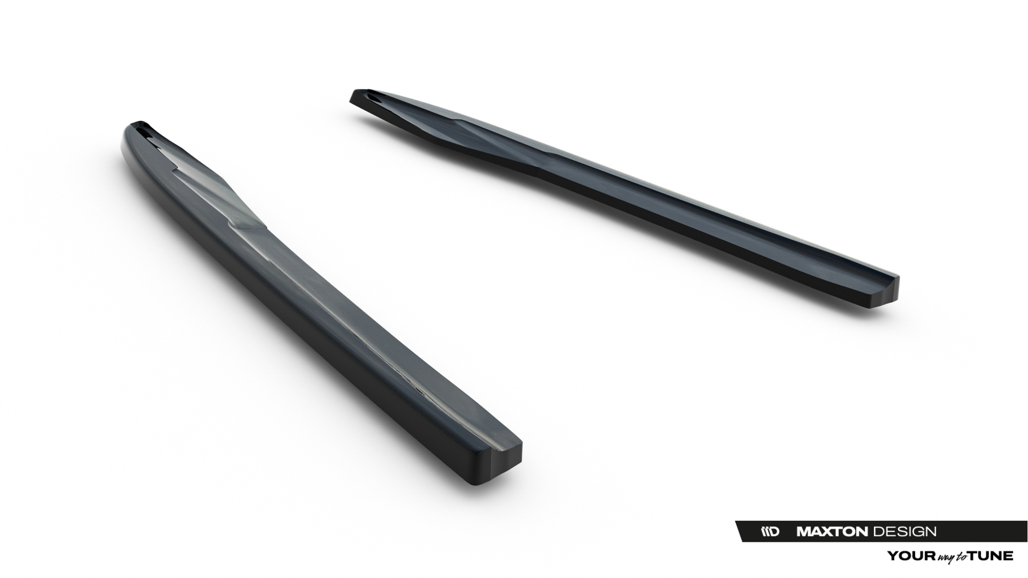 REAR SIDE SPLITTERS SUITABLE FOR AUDI A6 SEDAN / AVANT C8 / C8 FACELIFT – MAXTON DESIGN