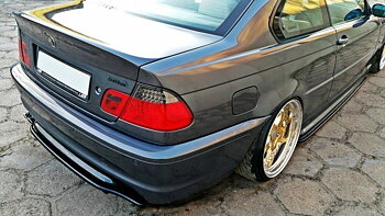 Central Rear Splitter BMW 3 E46 M-Pack Coupe