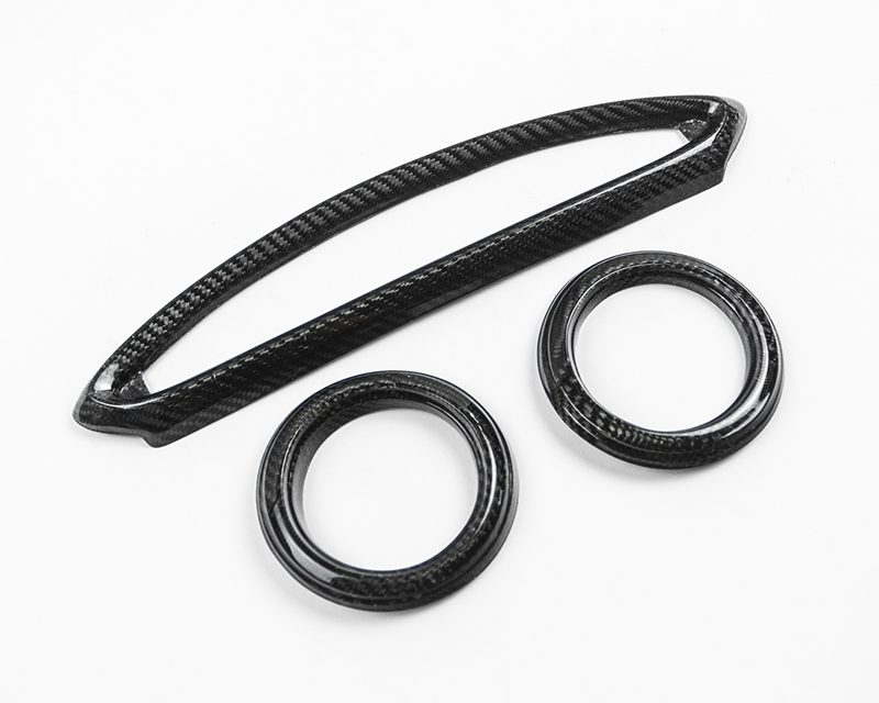 AGENCY POWER CARBON FIBER INTERIOR AIR VENT SHROUDS 3 PC SET SCION FRS | SUBARU BRZ | TOYOTA GT-86 13-15 - 2
