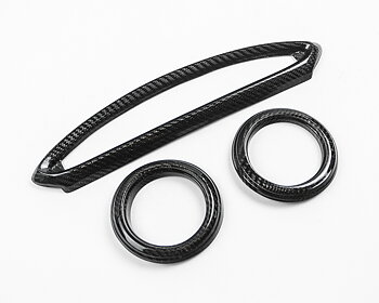 AGENCY POWER KOLFIBER INTERIÖR LUFTINTAG  3 ST UPPSÄTTNING SCION FRS | SUBARU BRZ | TOYOTA GT-86 13-15