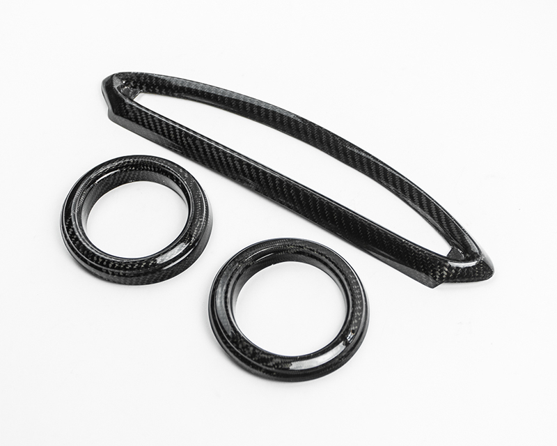 AGENCY POWER CARBON FIBER INTERIOR AIR VENT SHROUDS 3 PC SET SCION FRS | SUBARU BRZ | TOYOTA GT-86 13-15