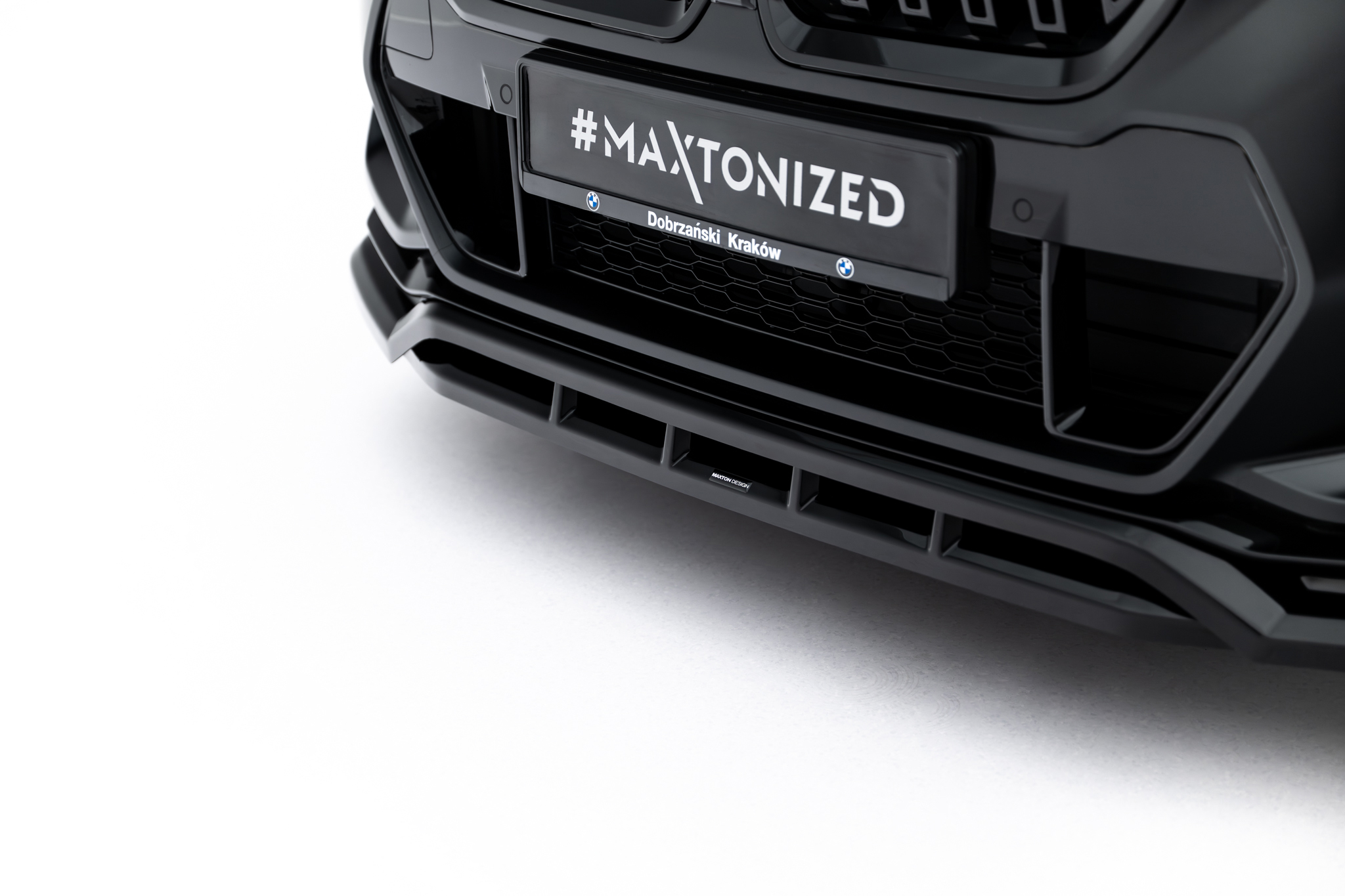 FRONT SPLITTER SUITABLE FOR BMW X1 M35I U11 – MAXTON DESIGN