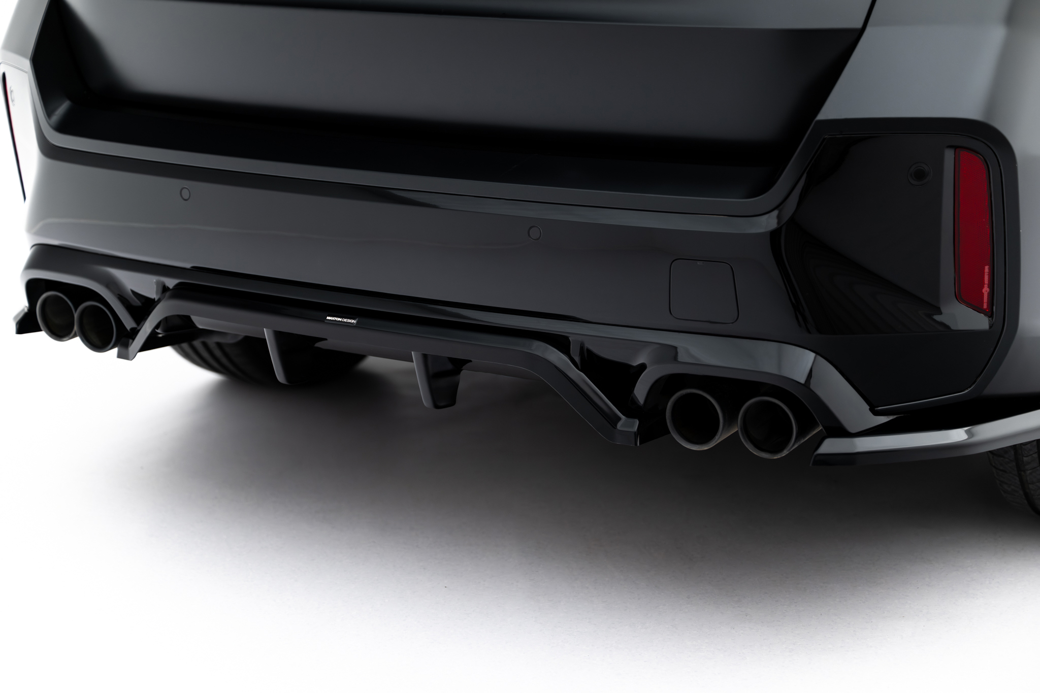 REAR SPLITTER (WITH VERTICAL BARS) SUITABLE FOR BMW X1 M35I U11 – MAXTON DESIGN - 5