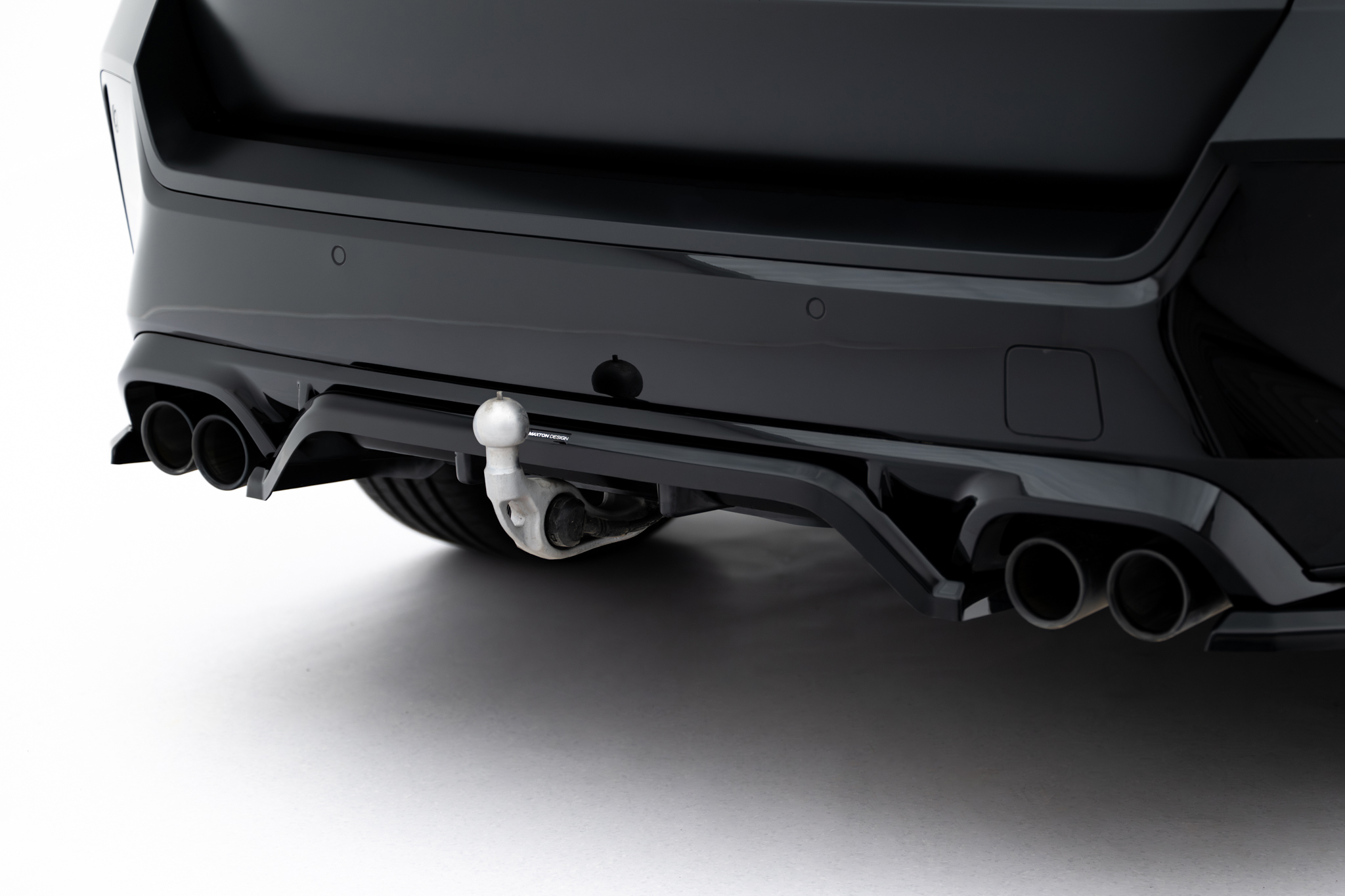 REAR SPLITTER (WITH VERTICAL BARS) SUITABLE FOR BMW X1 M35I U11 – MAXTON DESIGN - 7