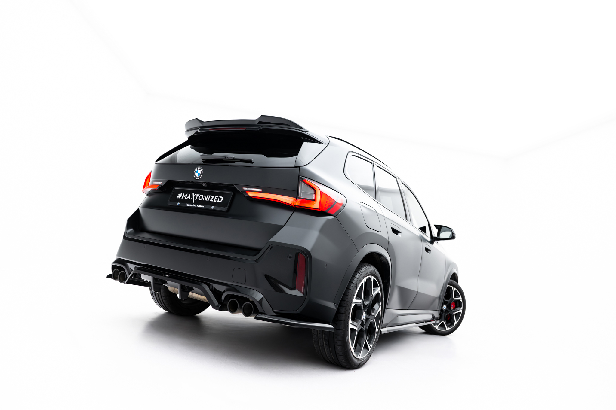 REAR SIDE SPLITTERS SUITABLE FOR BMW X1 M35I U11 – MAXTON DESIGN - 5