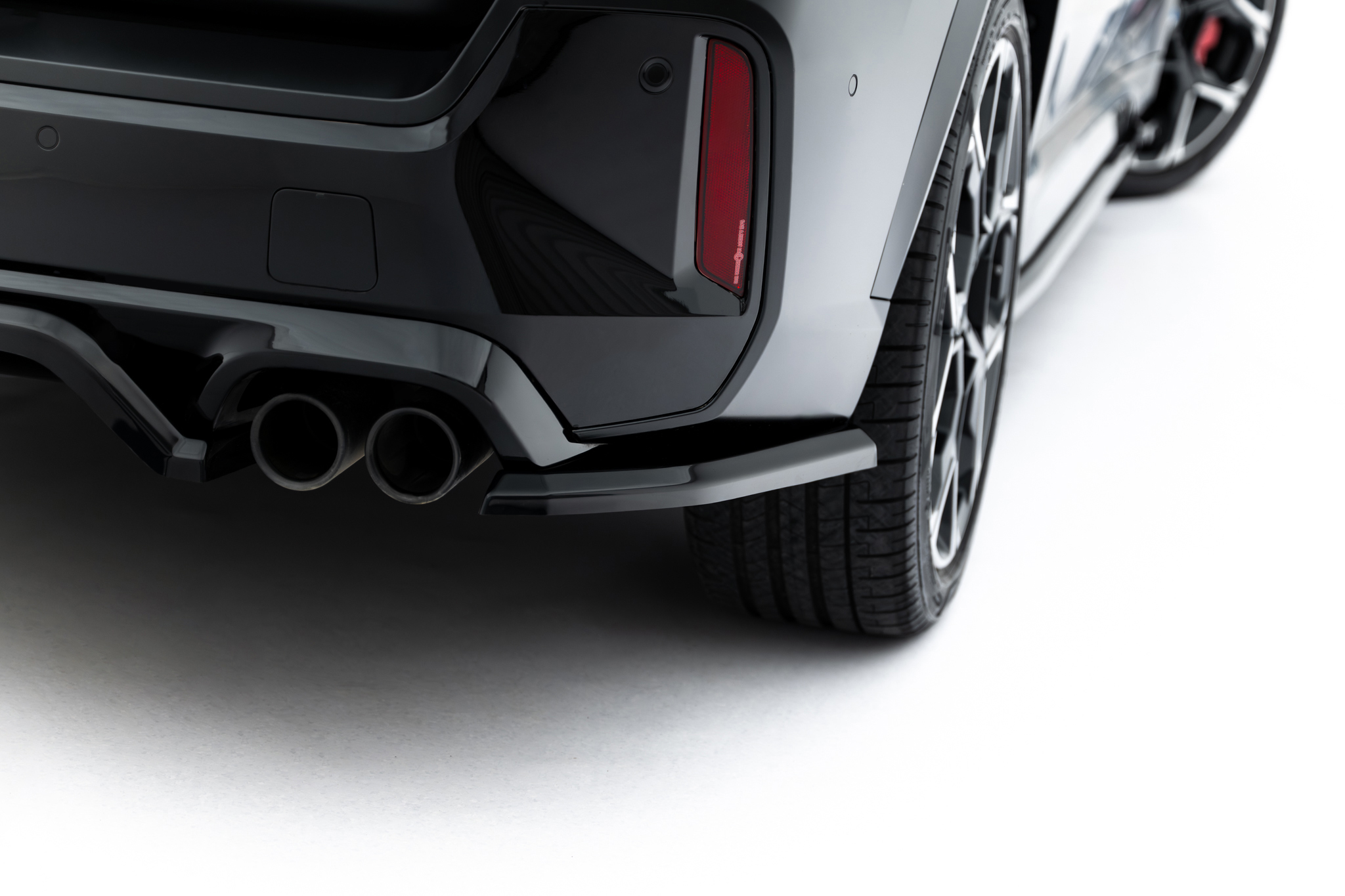 REAR SIDE SPLITTERS SUITABLE FOR BMW X1 M35I U11 – MAXTON DESIGN - 4