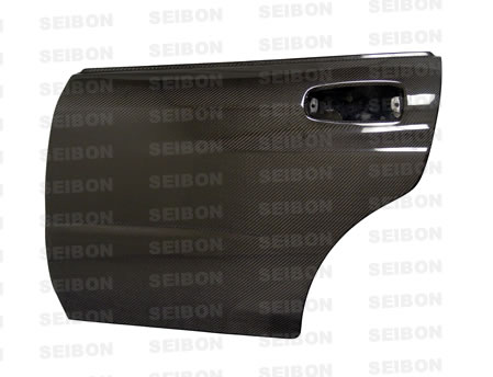 SUBARU IMPREZA WRX 02-07 SEIBON CARBON DÖRR (BAKRE)