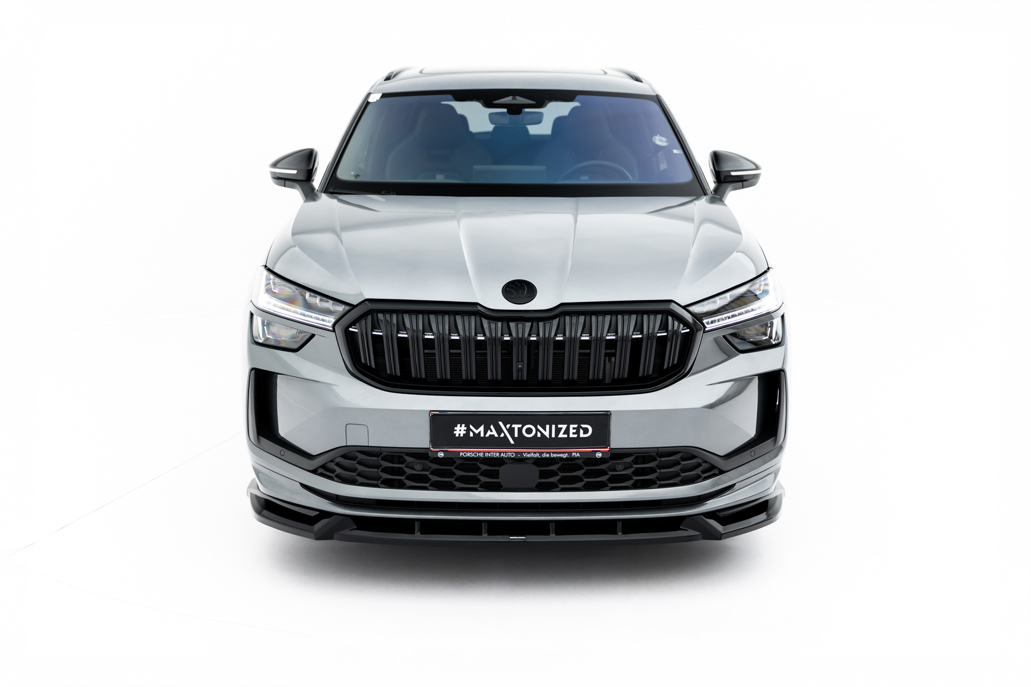 FRONT SPLITTER V.1 SUITABLE FOR SKODA KODIAQ SPORTLINE MK2 – MAXTON DESIGN - 2