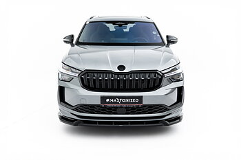 FRONT SPLITTER V.1 SUITABLE FOR SKODA KODIAQ SPORTLINE MK2 – MAXTON DESIGN