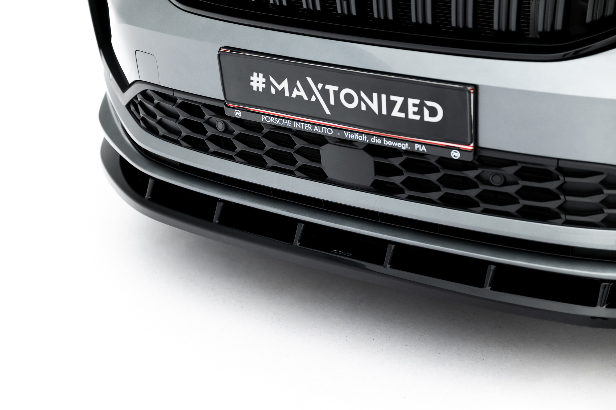 FRONT SPLITTER V.2 SUITABLE FOR SKODA KODIAQ SPORTLINE MK2 – MAXTON DESIGN - 2