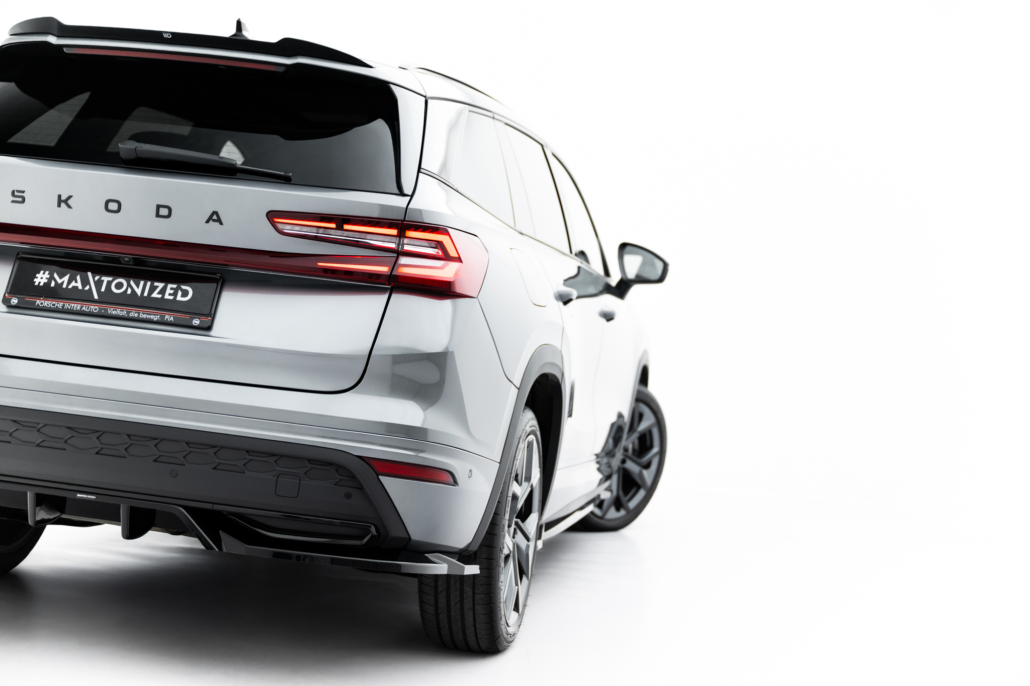 REAR SPLITTER (WITH VERTICAL BARS) SUITABLE FOR SKODA KODIAQ SPORTLINE MK2 – MAXTON DESIGN - 7