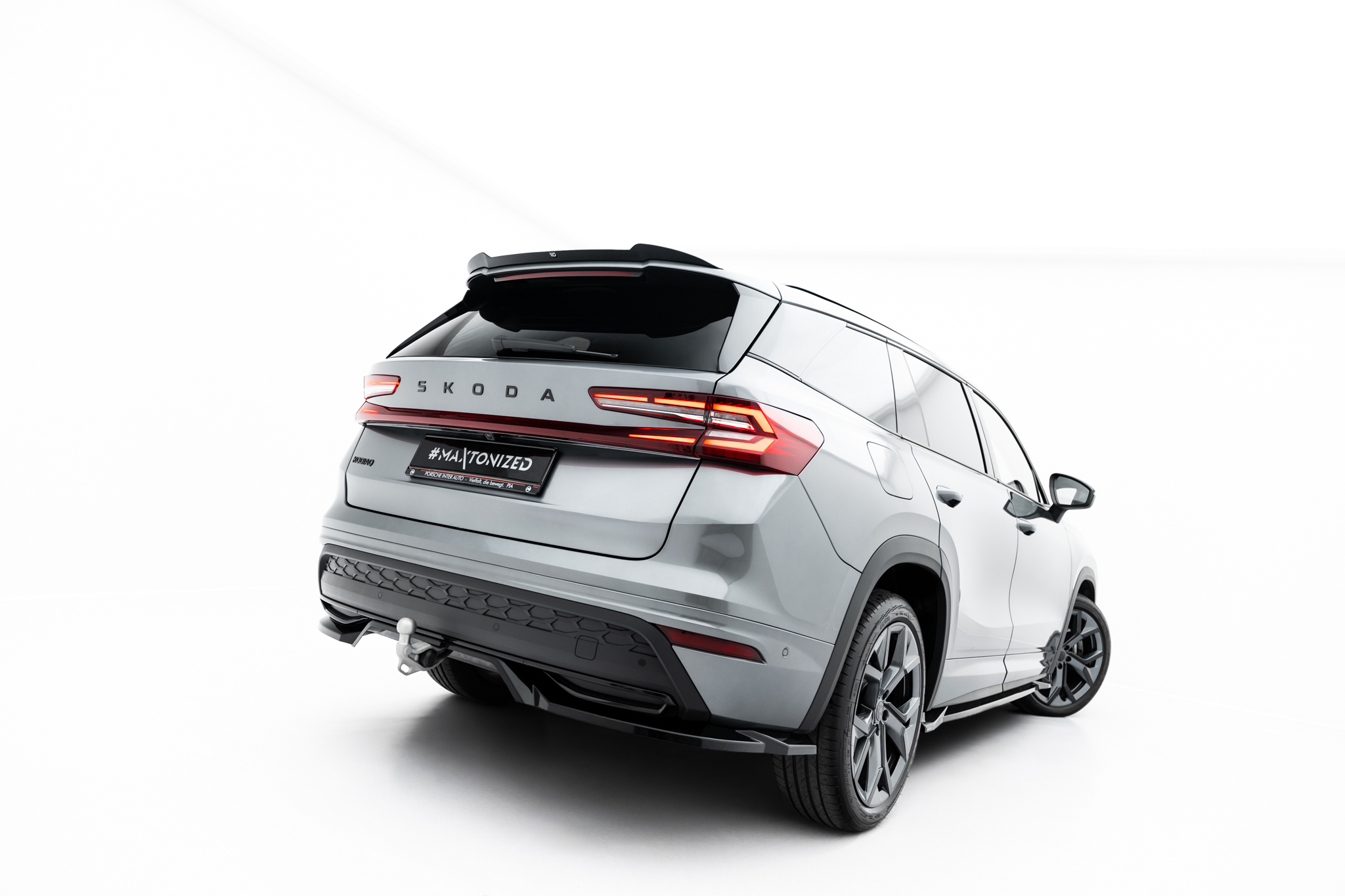 REAR SPLITTER (WITH VERTICAL BARS) SUITABLE FOR SKODA KODIAQ SPORTLINE MK2 – MAXTON DESIGN - 6