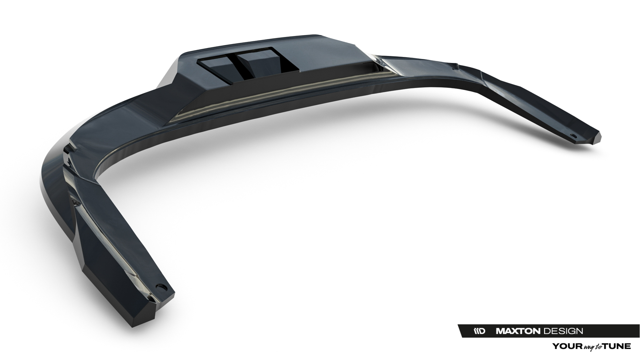 REAR SPLITTER (WITH VERTICAL BARS) SUITABLE FOR SKODA KODIAQ SPORTLINE MK2 – MAXTON DESIGN