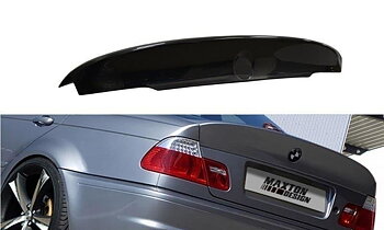 Rear Spoiler / LID Extension Bmw 3 E46 - 4 Door Saloon < M3 CSL Look > (For Painting)