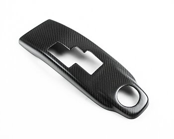AGENCY POWER CARBON FIBER GEAR SHIFTER TRIM PANNEL NISSAN R35 GT-R 09-16