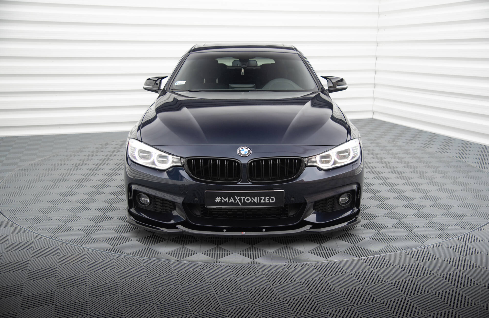 Front Splitter V.6 BMW 4 Coupe / Gran Coupe / Cabrio M-Pack F32 / F36 / F33 - 2
