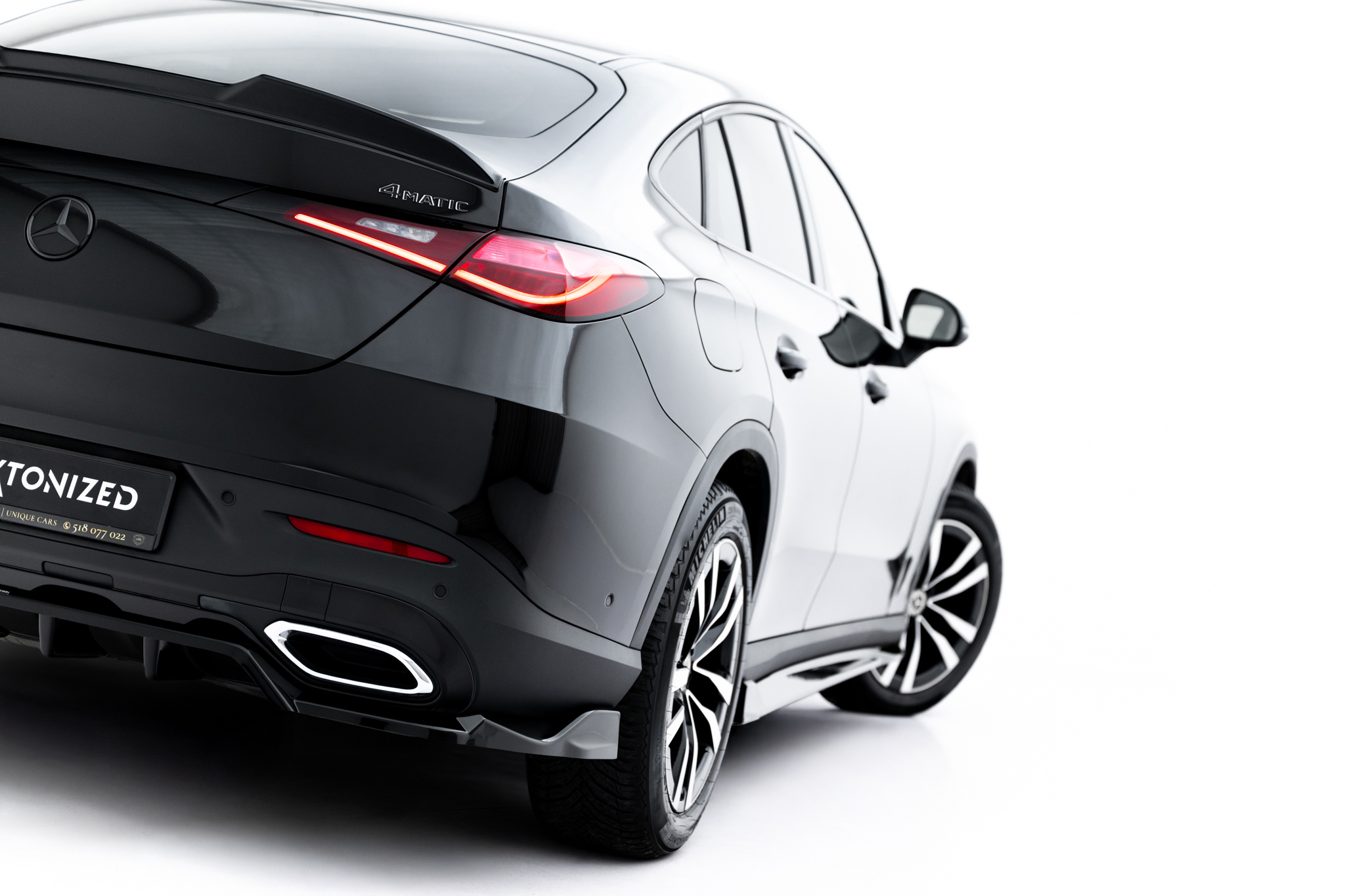 REAR SPLITTER (WITH VERTICAL BARS) SUITABLE FOR MERCEDES-BENZ GLC COUPE C254 – MAXTON DESIGN