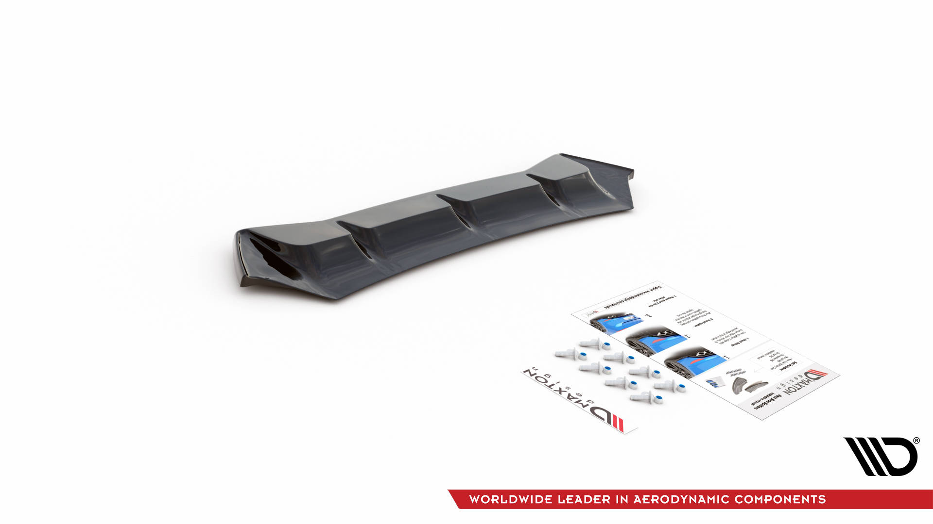 Central Rear Splitter BMW M5 F90 - 6