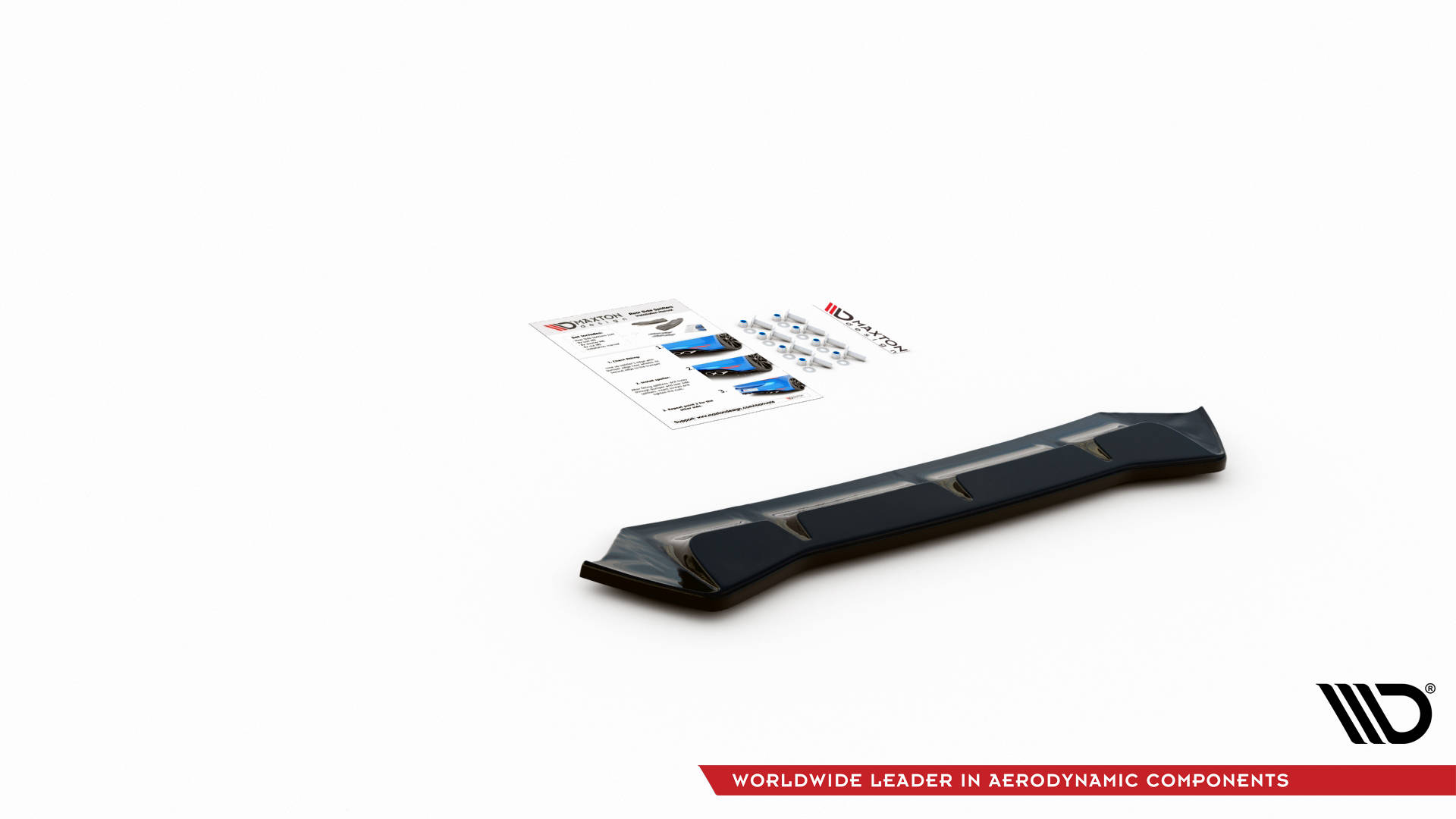 Central Rear Splitter BMW M5 F90 - 5