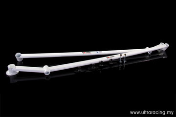 TOYOTA COROLLA AE86 (A/B) ULTRARACING 2X 3-POINT FLOOR BARS