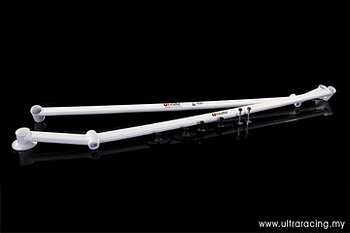 TOYOTA COROLLA AE86 (A/B) ULTRARACING 2X 3-POINT FLOOR BARS