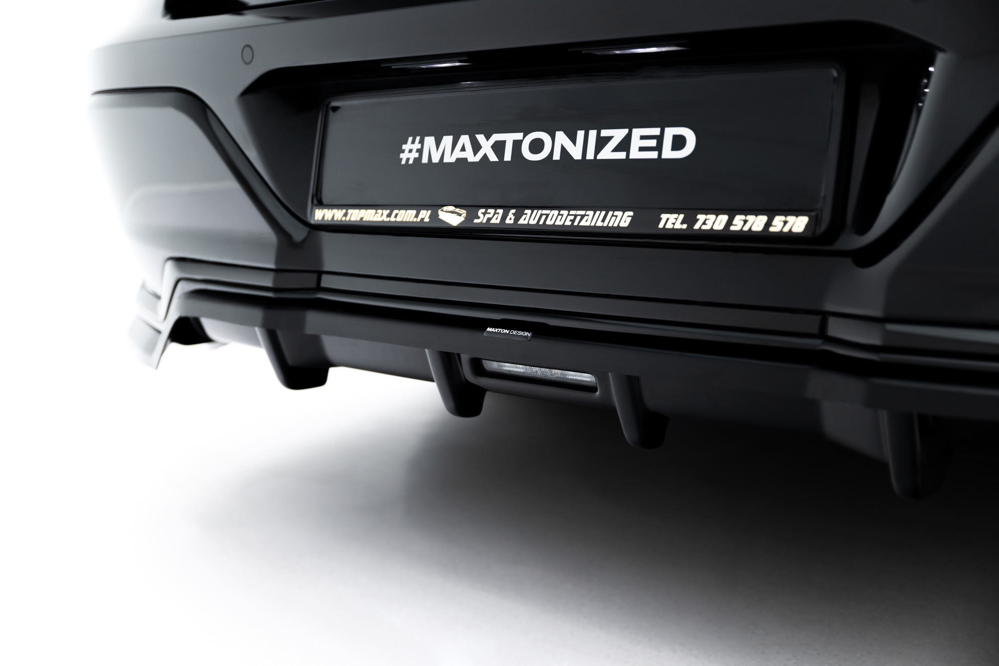 REAR SPLITTER (WITH VERTICAL BARS) V.2 SUITABLE FOR BMW 7 M-PACK G70 – MAXTON DESIGN - 7