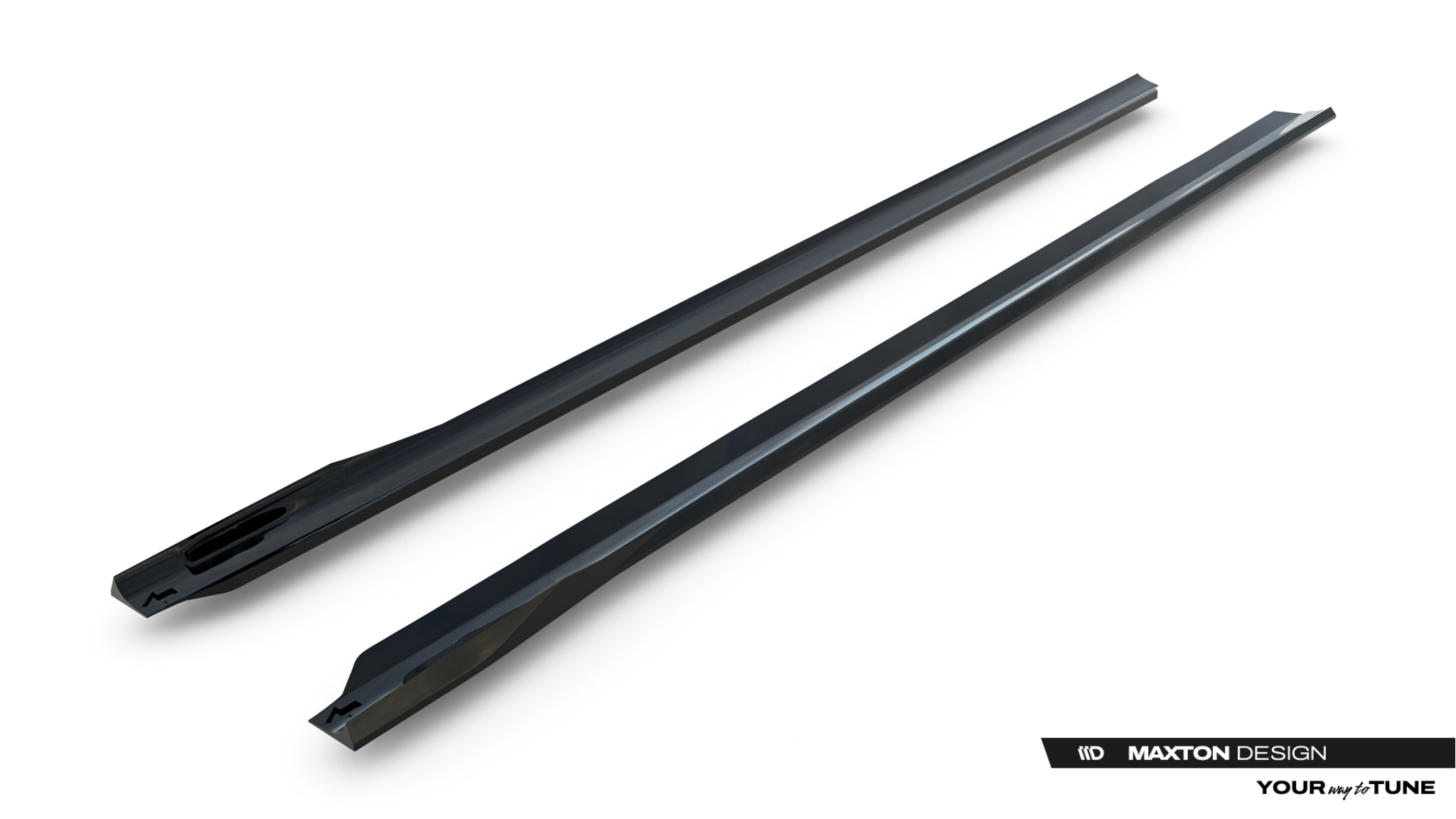 SIDE SKIRTS DIFFUSERS V.2 SUITABLE FOR BMW 740D XDRIVE M-PACK / 740I XDRIVE M-PACK G70 – MAXTON DESIGN - 4