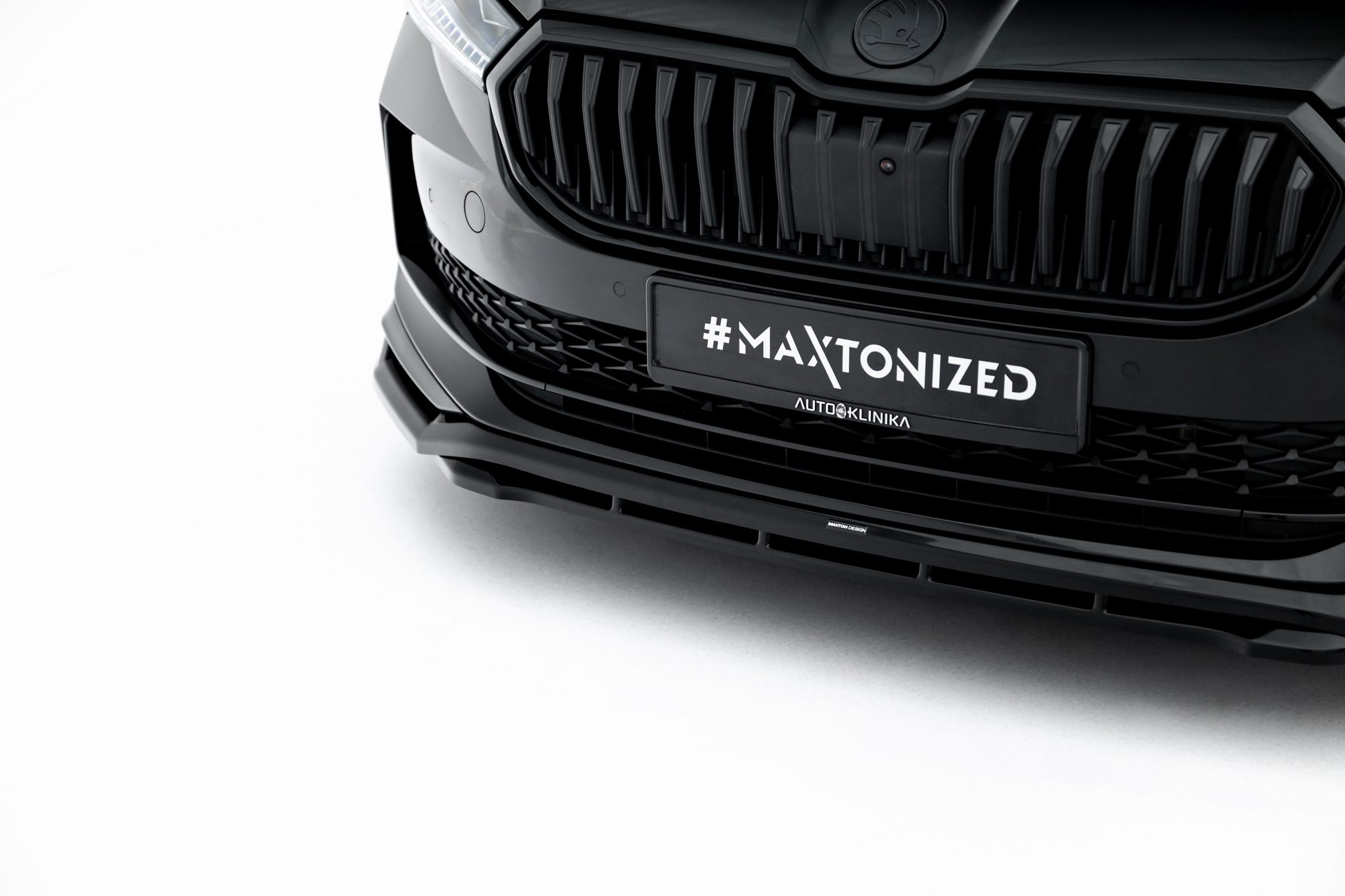 FRONT SPLITTER V.1 SUITABLE FOR SKODA SUPERB SPORTLINE MK4 – MAXTON DESIGN - 5