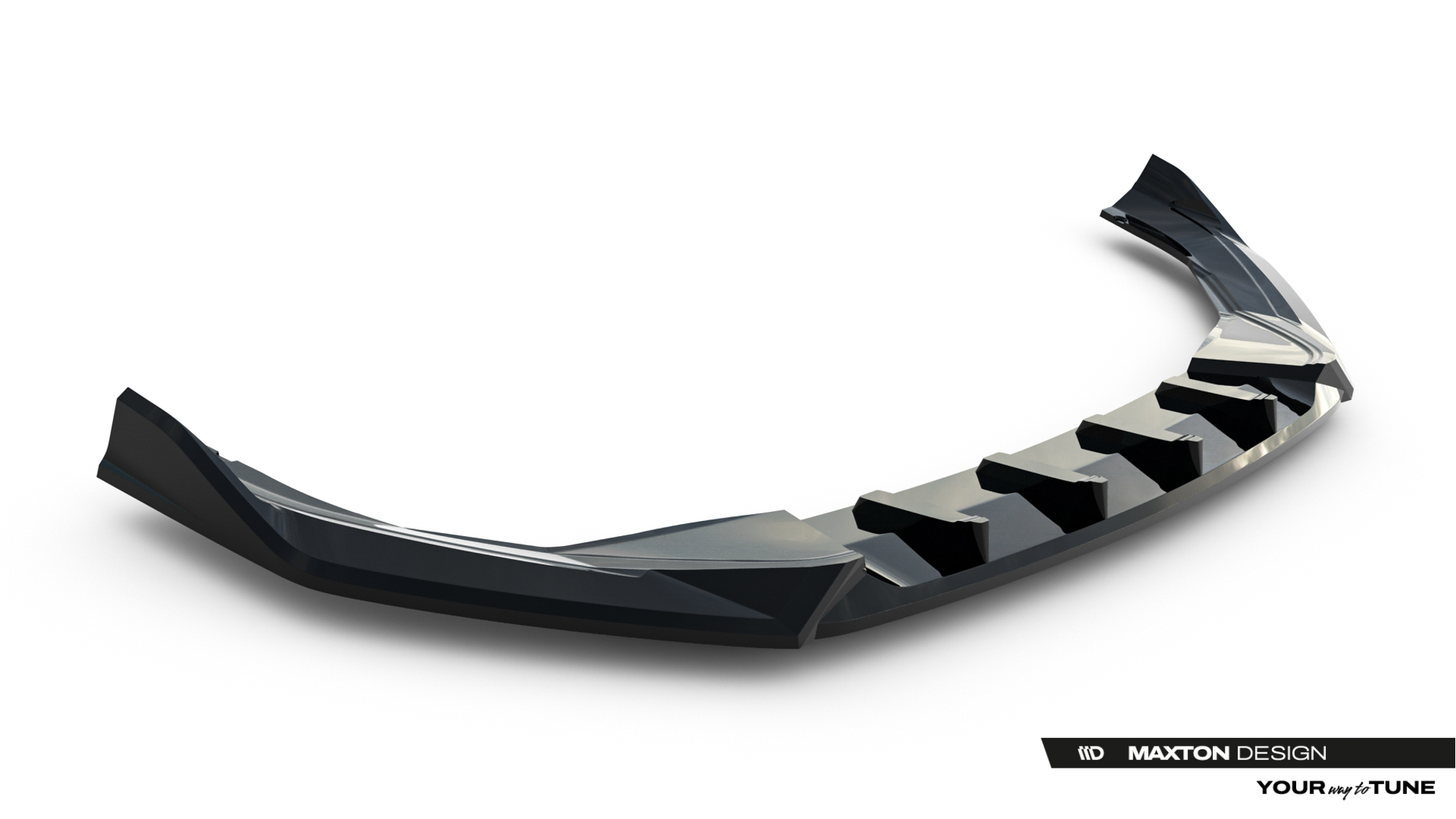 FRONT SPLITTER V.2 SUITABLE FOR SKODA SUPERB SPORTLINE MK4 – MAXTON DESIGN - 5