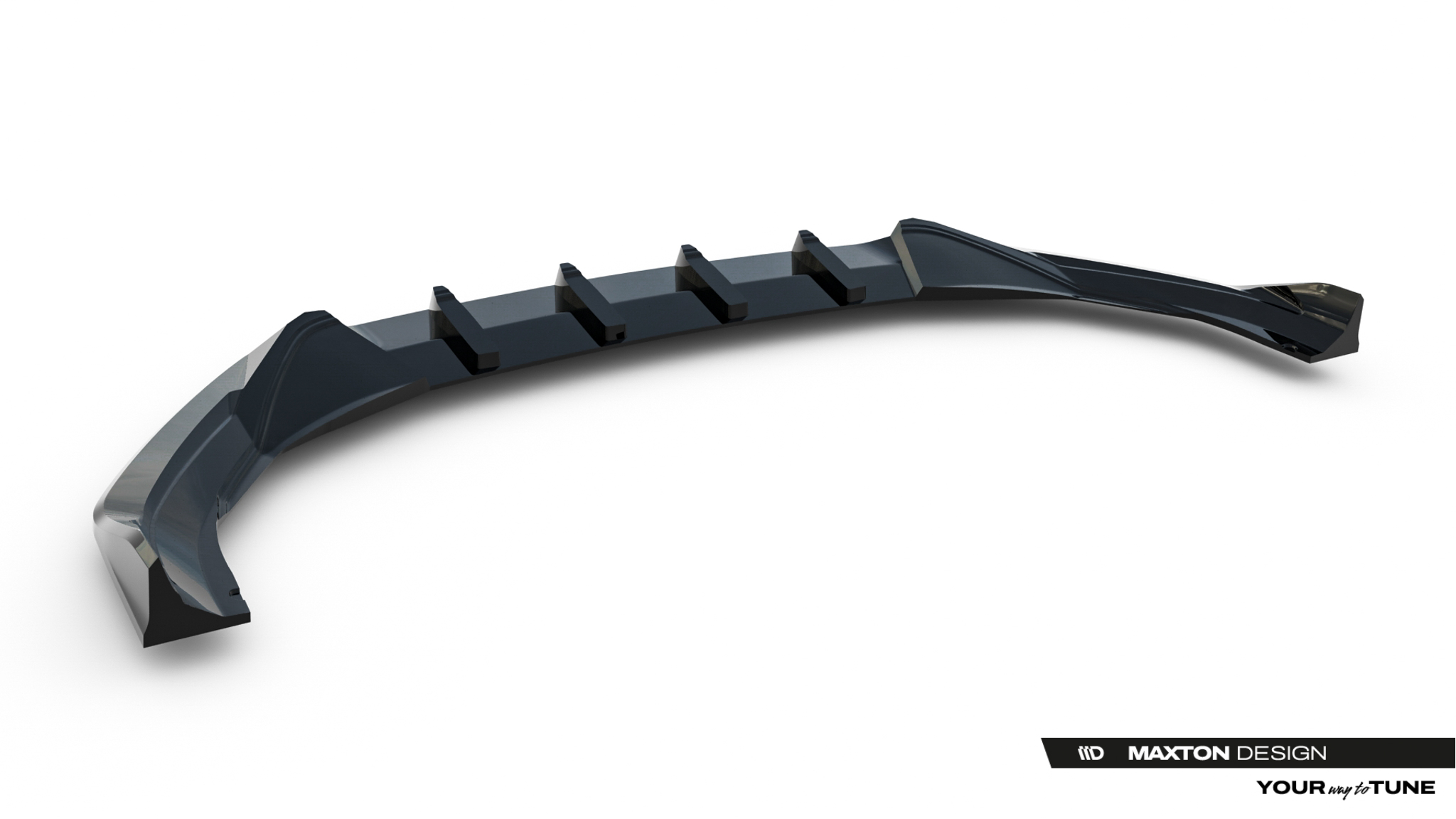 FRONT SPLITTER V.2 SUITABLE FOR SKODA SUPERB SPORTLINE MK4 – MAXTON DESIGN - 4